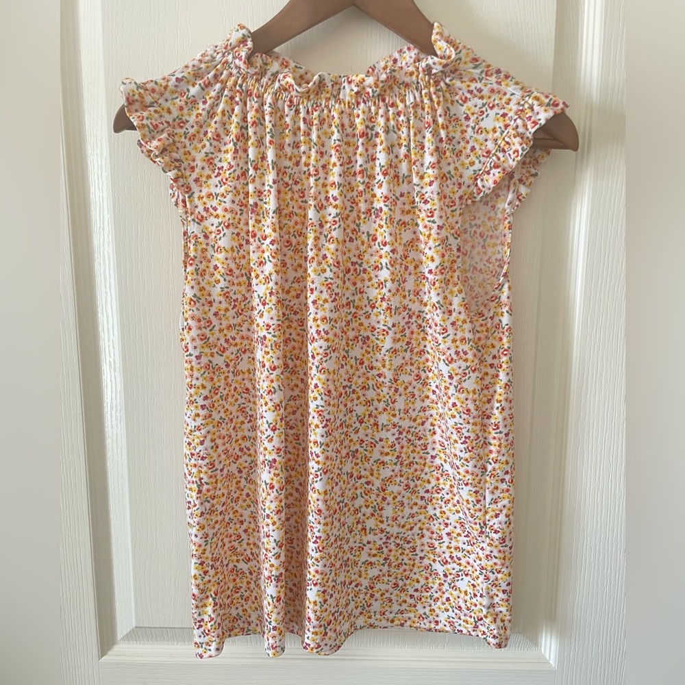 Adrianna Papell colorful summer flower top